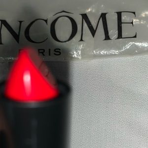 Lancome lipstick in the pretty color Red Stiletto. New!
